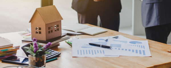 Une agence immobilière